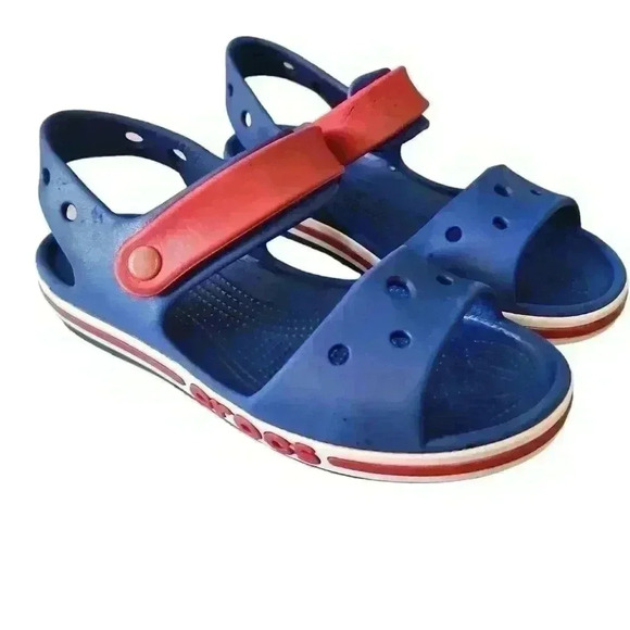 Crocs Kids Bayaband Sandals J 3 - Picture 1 of 12